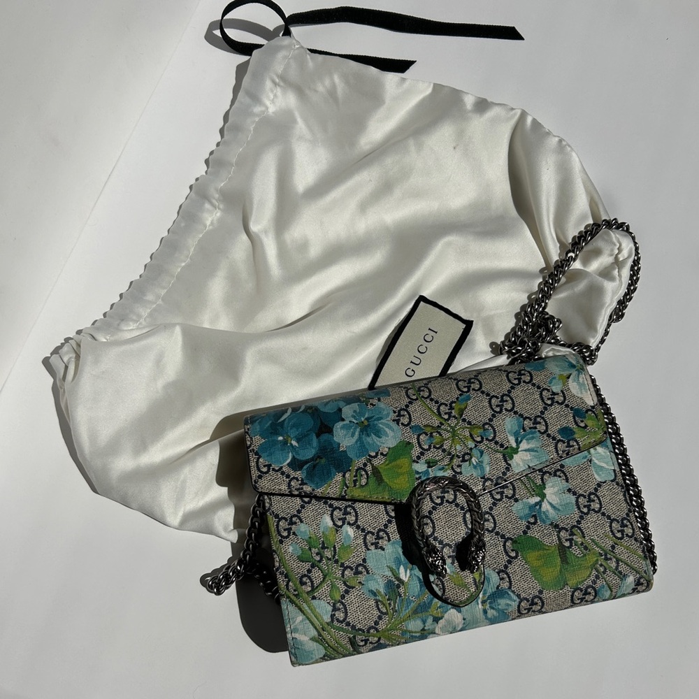 Gucci Dionysus Blue Blooms Purse 😍😍 - Picture 4 of 9